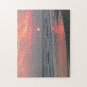 1つの完全な日没-カシの島、ノースカロライナ ジグソーパズル (縦)