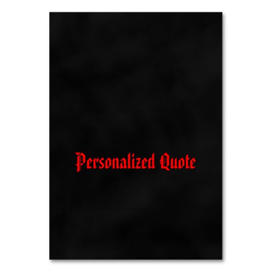 1つの座席表とラベル テーブルナンバー (裏面)