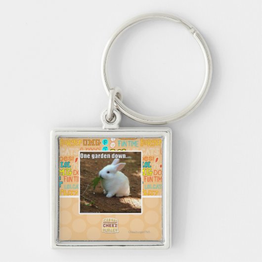 1つの庭Down� キーホルダー (正面)