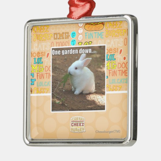 1つの庭Down� メタルオーナメント (左)