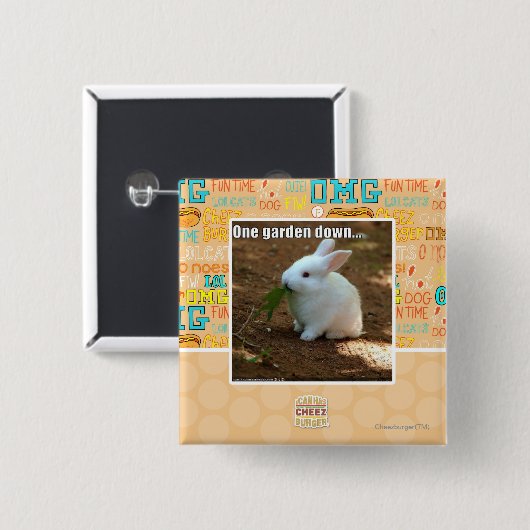 1つの庭Down� 缶バッジ (正面&裏面)