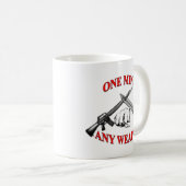 1つの心武器MCMAP コーヒーマグカップ (正面右)