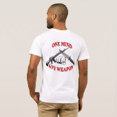 1つの心武器MCMAP Tシャツ (裏面フル)