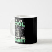 1つの惑星では物足りないほどカッコイイ コーヒーマグカップ (正面左)