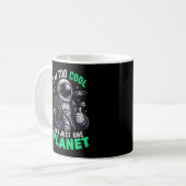 1つの惑星では物足りないほどカッコイイ コーヒーマグカップ (正面左)