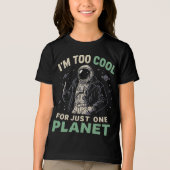 1つの惑星では物足りない トライブレンドＴシャツ (正面)