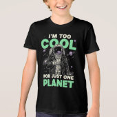 1つの惑星では物足りない トライブレンドＴシャツ (正面)