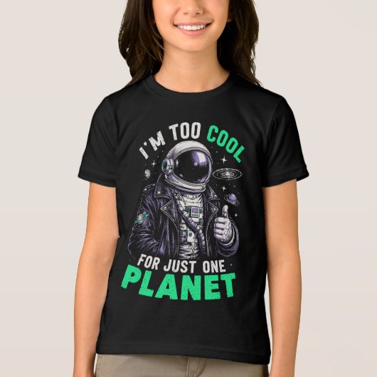 1つの惑星では物足りない トライブレンドＴシャツ (正面)