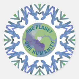 1つの惑星1つの人類 ラウンドシール