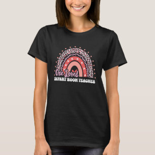 1つの愛された乳児ルーム先生Groovyバレンタインデー Tシャツ