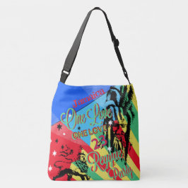 1つの愛レゲエのパーティーのトートバック クロスボディバッグ