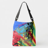 1つの愛レゲエのパーティーのトートバック クロスボディバッグ (正面)