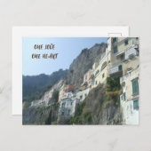 1つの愛、1つのハートポストカード ポストカード (正面/裏面)