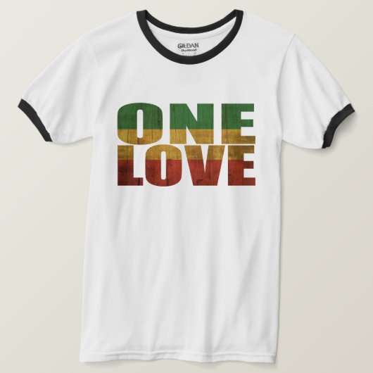 1つの愛 Tシャツ (デザイン正面)
