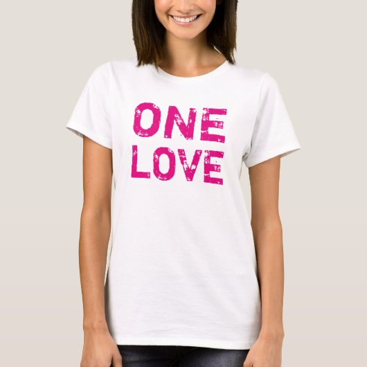 1つの愛 Tシャツ (正面)