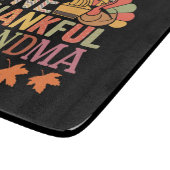 1つの感謝のおばあちゃんナナターキー感謝の日 カッティングボード (角)