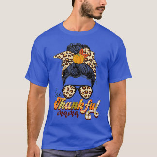 1つの感謝のマおもしろいマメッシーパン秋秋 Tシャツ