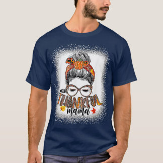 1つの感謝のマおもしろいマメッシーパン秋秋 Tシャツ
