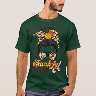 1つの感謝のマおもしろいマメッシーパン秋秋 Tシャツ