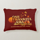 1つの感謝のママ母の感謝祭 アクセントクッション (正面)