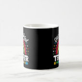 1つの感謝の先生ヒスパニック伝統月フラグ コーヒーマグカップ (中央)