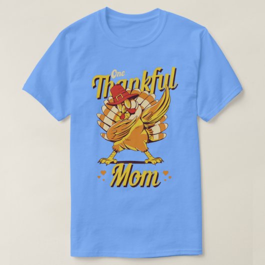 1つの感謝の母トルコの家族のマッチングおもしろい Tシャツ (デザイン正面)