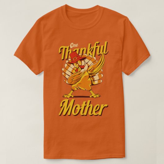 1つの感謝の母トルコ家族のマッチングおもしろいT Tシャツ (デザイン正面)