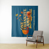 1つの感謝ママ母スタイリッシュ感謝祭 タペストリー (インサイチュ)