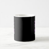 1つの戦い単独の線維筋痛認識度フィブロワー コーヒーマグカップ (中央)