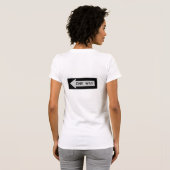 1つの方法(前部及び背部) Tシャツ (裏面フル)