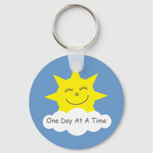 1つの日の一度に微笑の太陽のkeychain キーホルダー