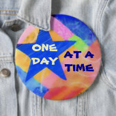 1つの日の一度に"ブルースター"ボタン 缶バッジ (インサイチュ)