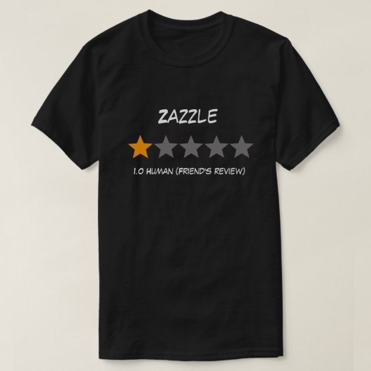 1つの星の友人の検討 Tシャツ (デザイン正面)