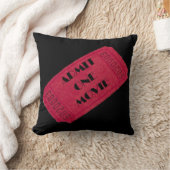 "1つの映画チケット" JTGの芸術の枕是認して下さい クッション (ブランケット)