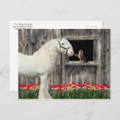 「1つの春の朝」はがき ポストカード (正面/裏面)