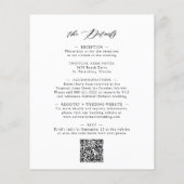 1つの書道ですべてエレガントの予算を結婚得る (裏面)