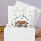 1つの本のキツネ誕生日ありがとう フェイバーバッグ