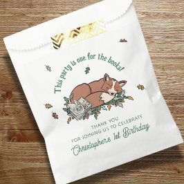 1つの本のキツネ誕生日ありがとう フェイバーバッグ