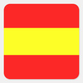 1つの海航海のアルファベット番号記号 スクエアシール (正面)