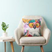 1つの混乱したクールコカトプリント クッション (椅子)