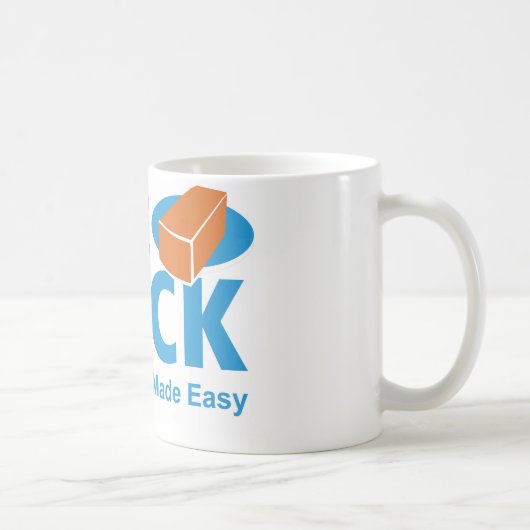 1つの煉瓦ロゴのマグ コーヒーマグカップ (右)