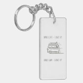 1つの生活 – ライブIt One Van – 愛 キーホルダー (正面左)