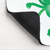 1つの目だけを持つ6人の武装したエイリアン マウスパッド (コーナー)