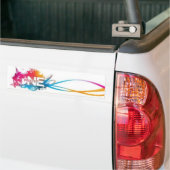 1つの祈りの言葉のバンパーステッカー バンパーステッカー (トラック上)