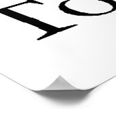 1つの祈りの言葉 ポスター (角)