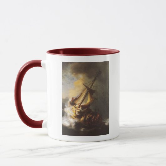 1つの神聖な、カトリック教の、使徒のマグ マグカップ (左)