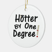 1つの程度の卒業によって震えて下さい セラミックオーナメント (左)