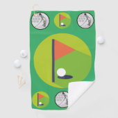 1つの穴 ゴルフタオル (インサイチュ)