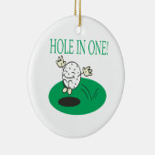 1つの穴 セラミックオーナメント (右)