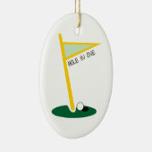 1つの穴 セラミックオーナメント (右)